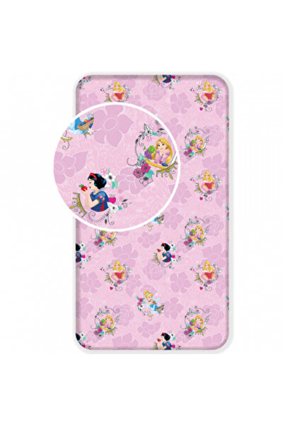 Disney Lilo & Stitch Fitted Sheet, 100% Cotton, 90 x 200 cm +25 cm