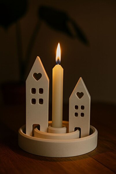 Minimal 3-Piece Home Candle Holder Decor, Candlestick Holder