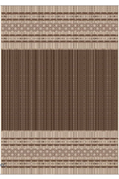 natura Covor cu model din iută 97191, maro, țesătură plată, antialergic, bucă...