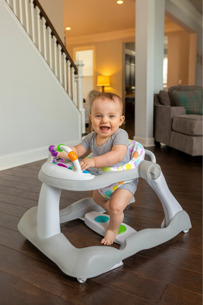 TOYZ Bounce 3 in 1 - Baby Walker, Pusher and Jumper