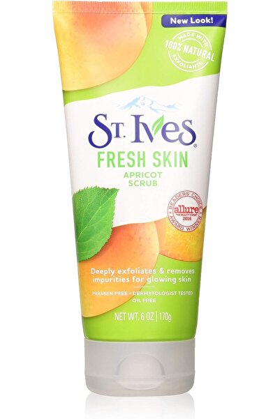 St. Ives مقشر الوجه بالمشمش 6 أونصة (عبوة من 3 قطع)