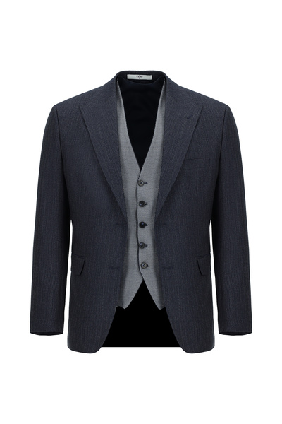 Kiğılı Slim Fit Slim Fit Combination Vest Suit