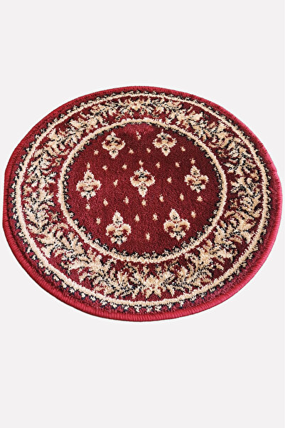 Lotos Round Carpet Church Pattern 15033-210, Imperial Lilies, Grenadine, 8 mm Thread