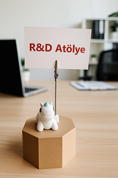 fyne Unicorn Masa Üstü Figür | Notluk | Fotoğraflık