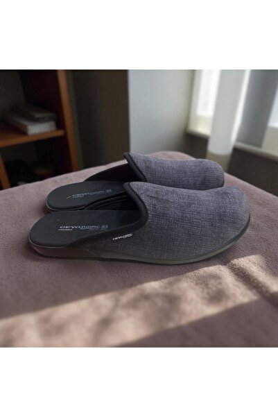 Ceyo Erkek Tam Ortopedik Rahat Ve Hafif Füme Ev Terliği