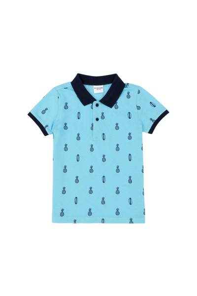 U.S. Polo Assn. Μπλε μπλουζάκι για αγόρι