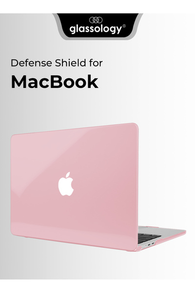 Glassology درع حماية لجهاز ماك بوك إير 13.3 بوصة (2020) - حماية باللون الوردي...