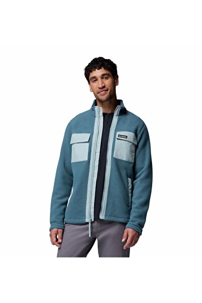 Columbia Juniper Peak™ Full Zip Fleece Mavi Erkek Outdoor Polar XE6508