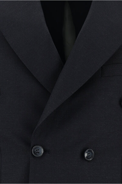 Kiğılı Slim Fit Dar Kesim Kruvaze Takım Elbise