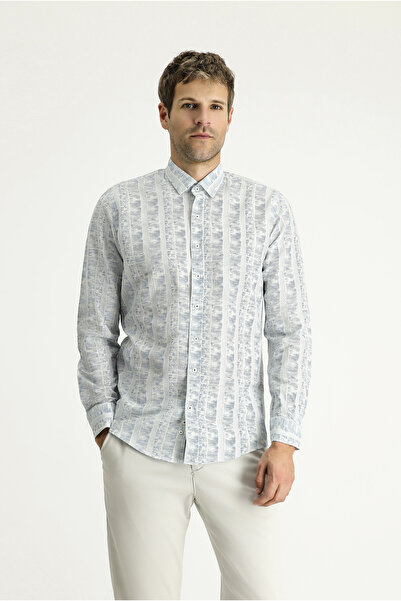 Kiğılı Long Sleeve Slim Fit Slim Fit Shirt