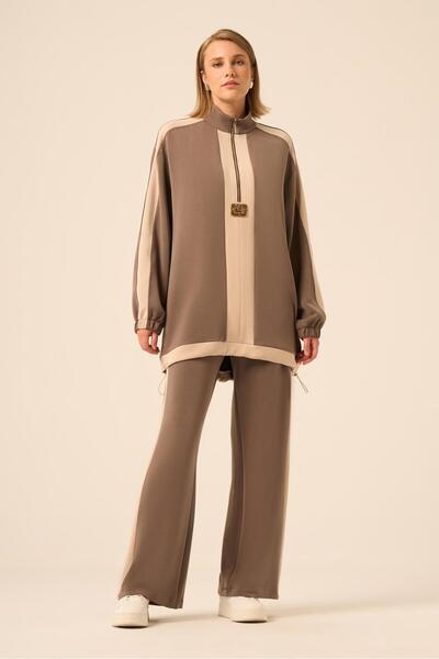 FTZ WOMEN Women's Imported Suit Brown 31248