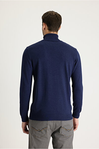 Kiğılı Balıkçı Yaka Regular Fit Triko Kazak