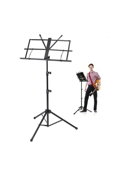 Lumi LUXURY Foldable music stand for floor or tabletop use 112 cm