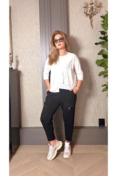 BEBE PLUS CEPLİ PANTOLON