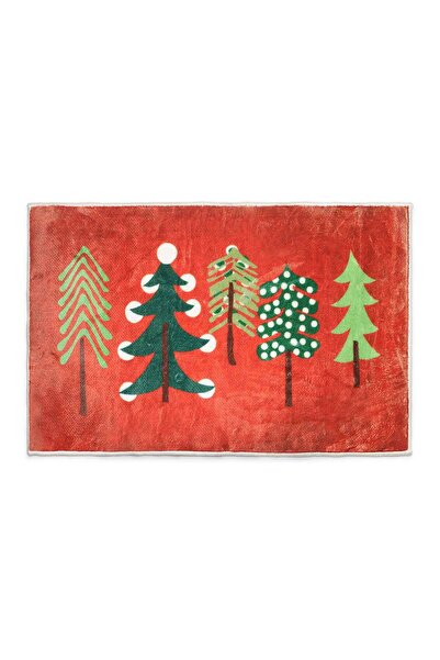 Aden New Year's Door Mat Non-Slip Woven Base |   Christmas Patterned Door Mat |   Ber0459