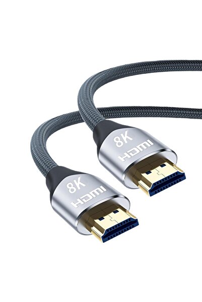 Other كابل HDMI 2.1 مضفر من النايلون بدقة 8K CL3، بسرعة 48 جيجابت في الثانية،...