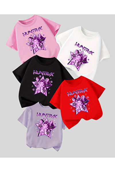 Touz Moda Μπλουζάκι KPop Demon Hunters Kids Design Unisex oversized