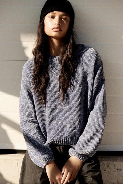 Pull & Bear Oversize şönil kazak