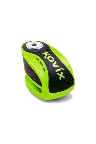 KOVIX Knx6-Fg Alarmlı Motosiklet Disk Kilit Yeşil