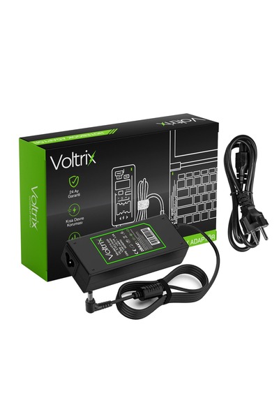 Voltrix Standart Uç 12V 5A 60W 5.5x2.5mm Monitör Uyumlu Adaptör, Şarj Aleti -...