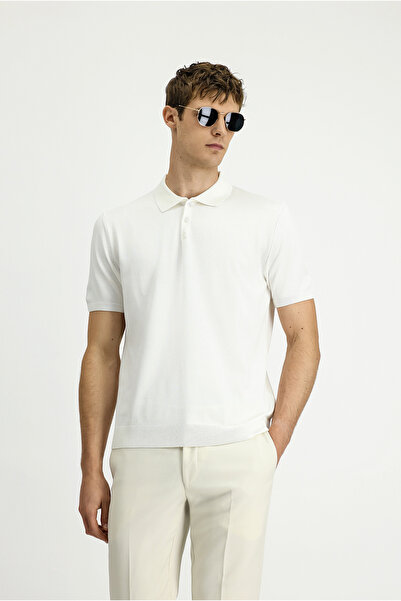 Kiğılı Regular Fit Polo Neck Knit T-Shirt