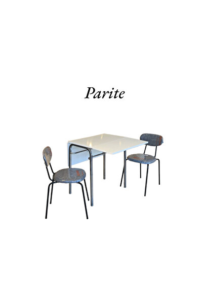 PARİTE MESA PLEGABLE folding table BEYAZ KATLANIR KANATLI MASA