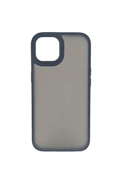 Flippy Protective Case for iPhone 15 Pro, Satin Matte, PC, Black