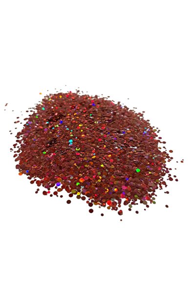 stonechem Holografik Bordo Glitter 5 gr Epoksi ve Dekoratif Süsleme Simi