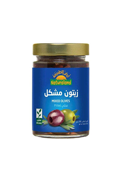 natureland زيتون مخلل مشكل 280 جرام