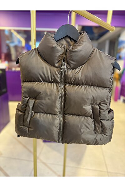 SELEN CAN BOUTIQUE Midi boy şişme Yelek