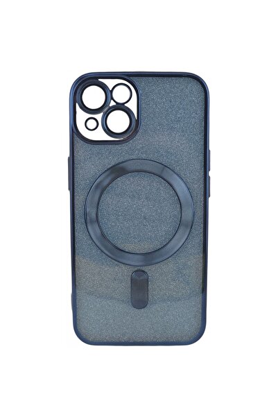 dng Flippy 2-in-1 Protective Case for Apple iPhone 15, MagSafe Compatible, Navy Blue