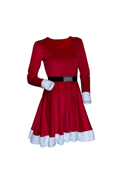 Atelier Anca Socolovschi Mother-daughter set, red dresses, Christmas design, size M and 1/2 years