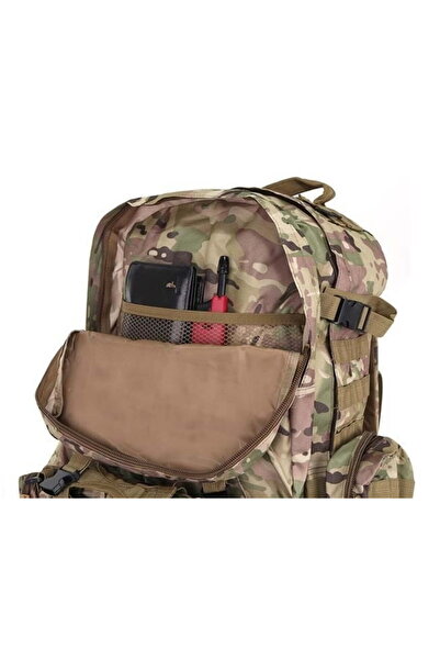 Selgot Military backpack 45 L + 3.5 L, unisex, Tactical Camo, 600D polyester