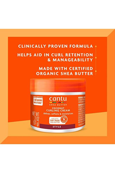 Cantu Shea Butter Cantu Coconut Curl Defining Leave-In Conditioner 57Gr