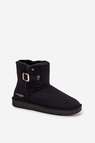 WRANGLER Women's Snow Boots With Buckle 20253091.25Y Black 36