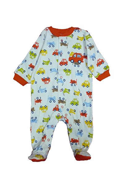 Pekkle Baby jumpsuit / one-piece pajamas with car print Z61