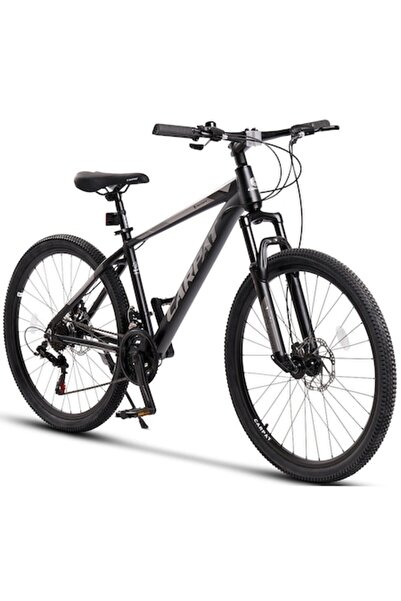 Carpat Montana Genius MTB 26" Negru/Gri, 21 viteze, cadru aluminiu