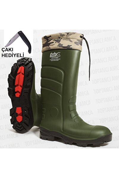 Toptancı Amca ÜST KALİTE AVCI ÇİZMESİ TERMAL ÇİZME BOĞAZLI SOĞUK VE SU GEÇİRM...