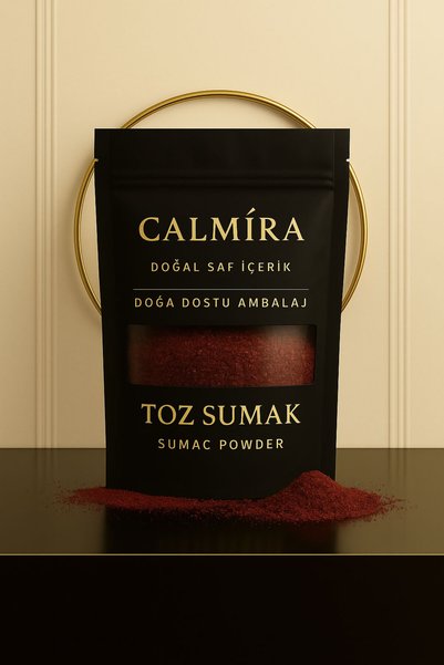 CALMİRA Sumak Toz 80 gr (Taze Çekim - İpek - Katkı Koruyucu içermez)