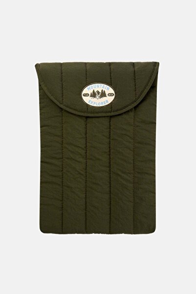 WWF Market Θήκη Laptop Mountain Explorer Puffer - Χακί