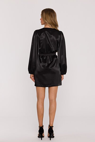 Made of Emotion M888 Mini dress with puff sleeves