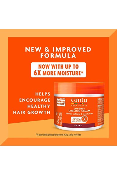 Cantu Shea Butter Cantu Coconut Curl Defining Leave-In Conditioner 57Gr
