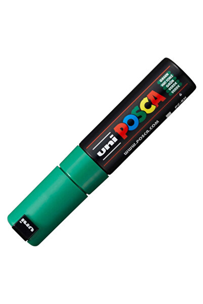 UNİ-BALL قلم ماركر بوستر (8.0) من يونيبال بوسكا ذو أساس مائي باللون الأخضر