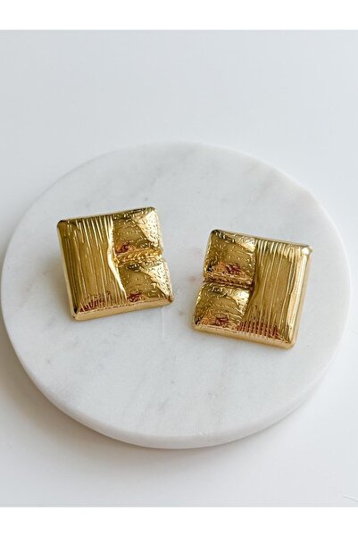 Venus Design Çelik Kare Küpe