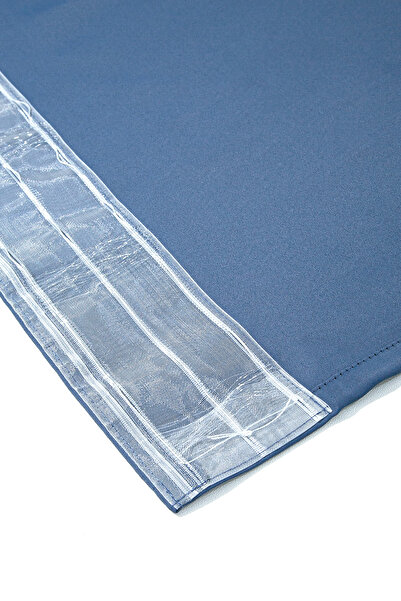 Premier Home Diego Blackout Background Curtain Blue 140X270