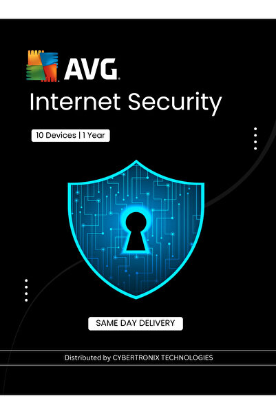 Avg أمان الإنترنت | ١٠ أجهزة لمدة عام | ترخيص رقمي | توصيل في نفس اليوم