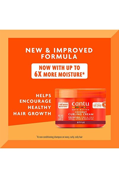 Cantu Shea Butter Cantu Coconut Curl Defining Leave-In Conditioner 340Gr