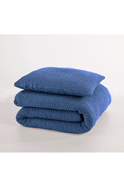 destinyhometex طقم غطاء لحاف أطفال من القطن 100% مكون من 8 طبقات من الموسلين