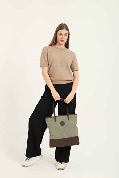 OLDSO حقيبة كتف نسائية يومية مصنوعة من الفرو القطبي وقاعدة فينليك مقاومة للما...