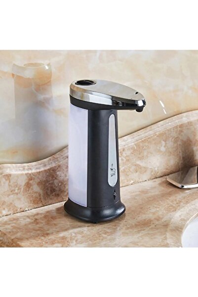 Selgot Dozator automat de săpun lichid cu senzor, 400 ml, 19×13,5×8 cm, negru...